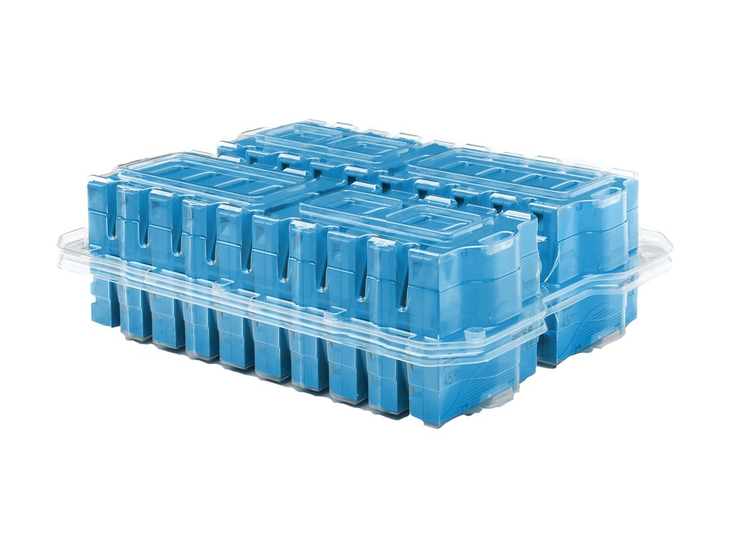 HPE - 20 x LTO Ultrium 9 - 18 TB / 45 TB - Beschriftungsetiketten - Hellblau - Library Pack - für P / N: R7E99A, R7F00A, R7F01A, R7F02A